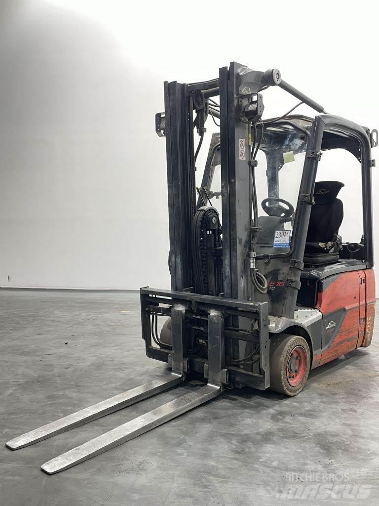 Linde E16-02-386 Wózki elektryczne
