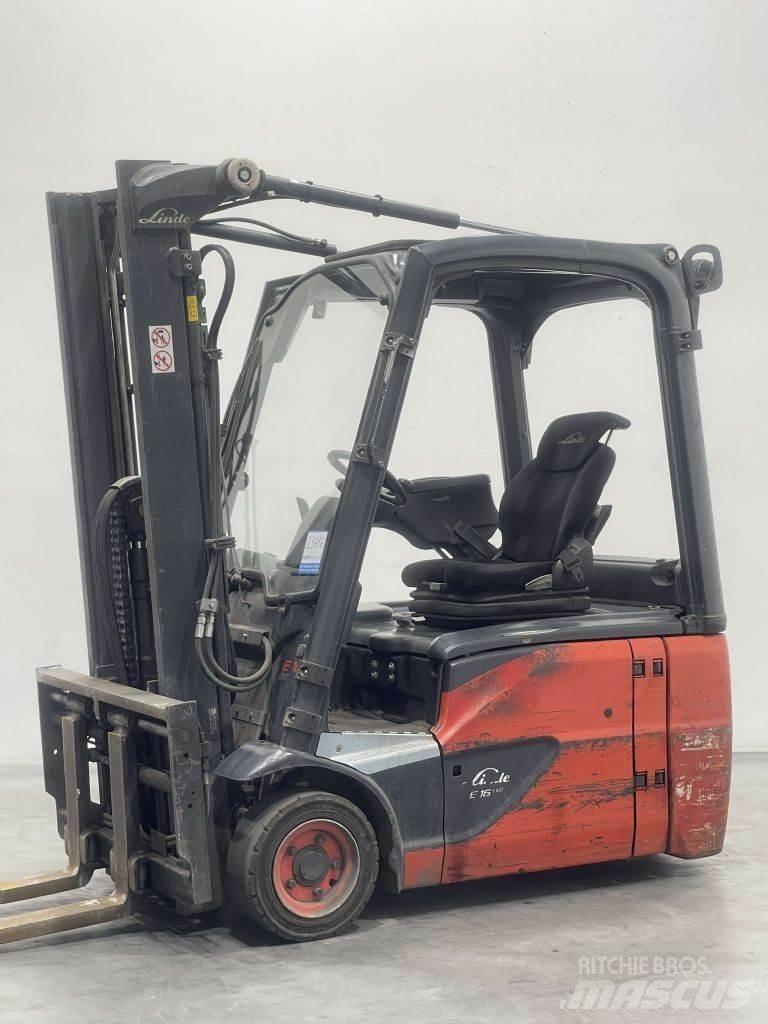 Linde E16-02-386 Wózki elektryczne