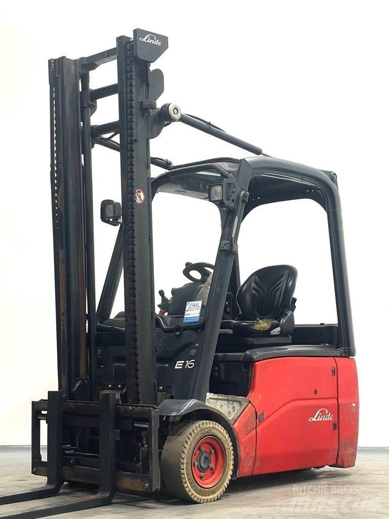 Linde E16-386 Wózki elektryczne
