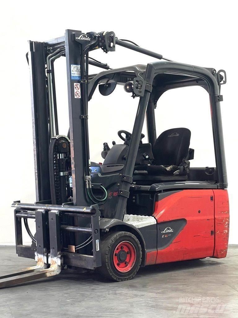 Linde E16-386-EVO Wózki elektryczne