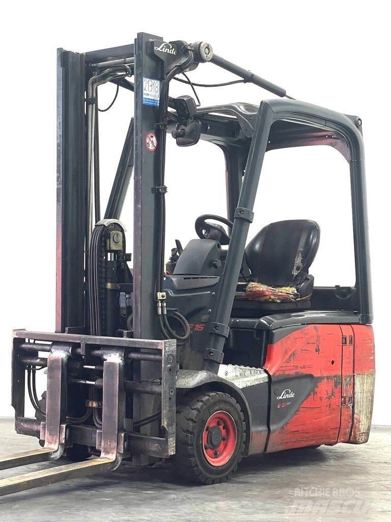 Linde E16-386-EVO Wózki elektryczne