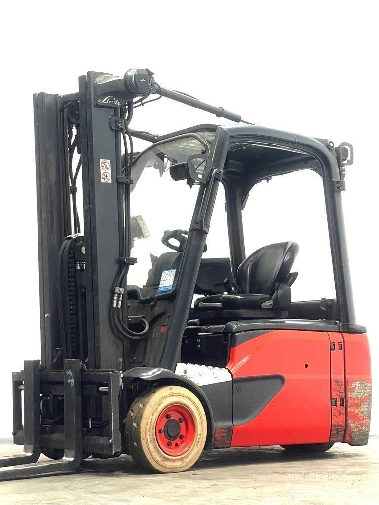 Linde E16L-386-EVO Wózki elektryczne