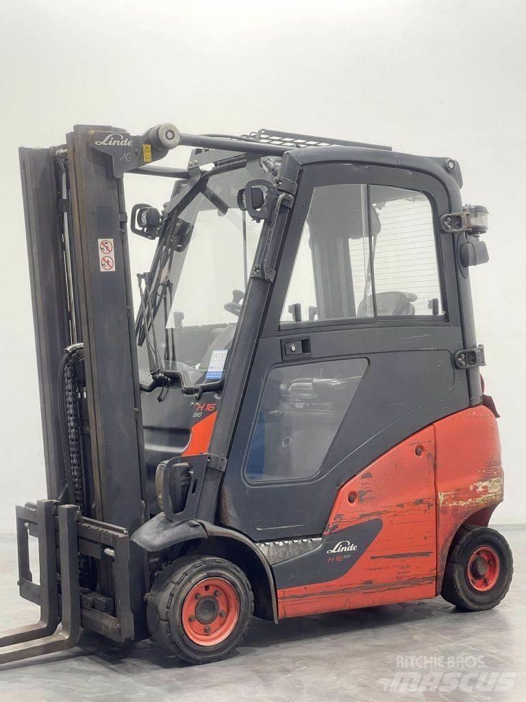 Linde H16T-01-391 Wózki LPG