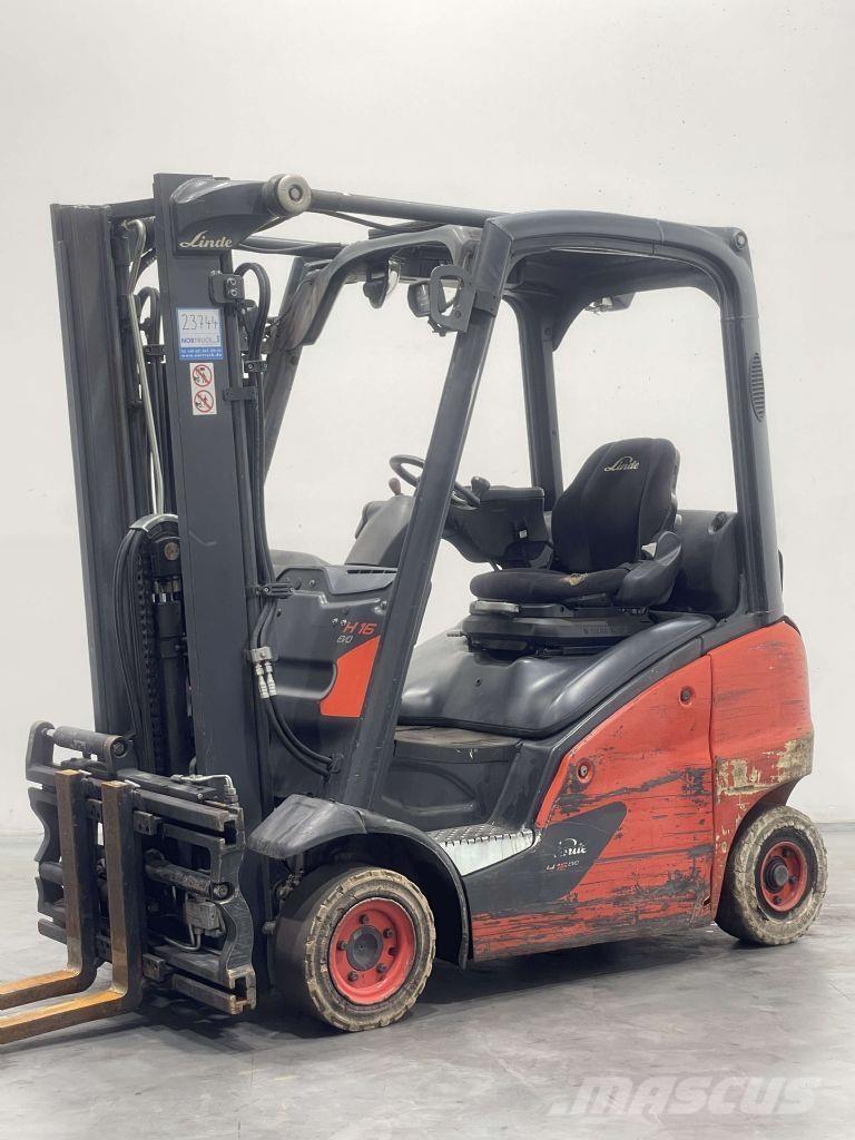 Linde H16T-01-391 Wózki LPG