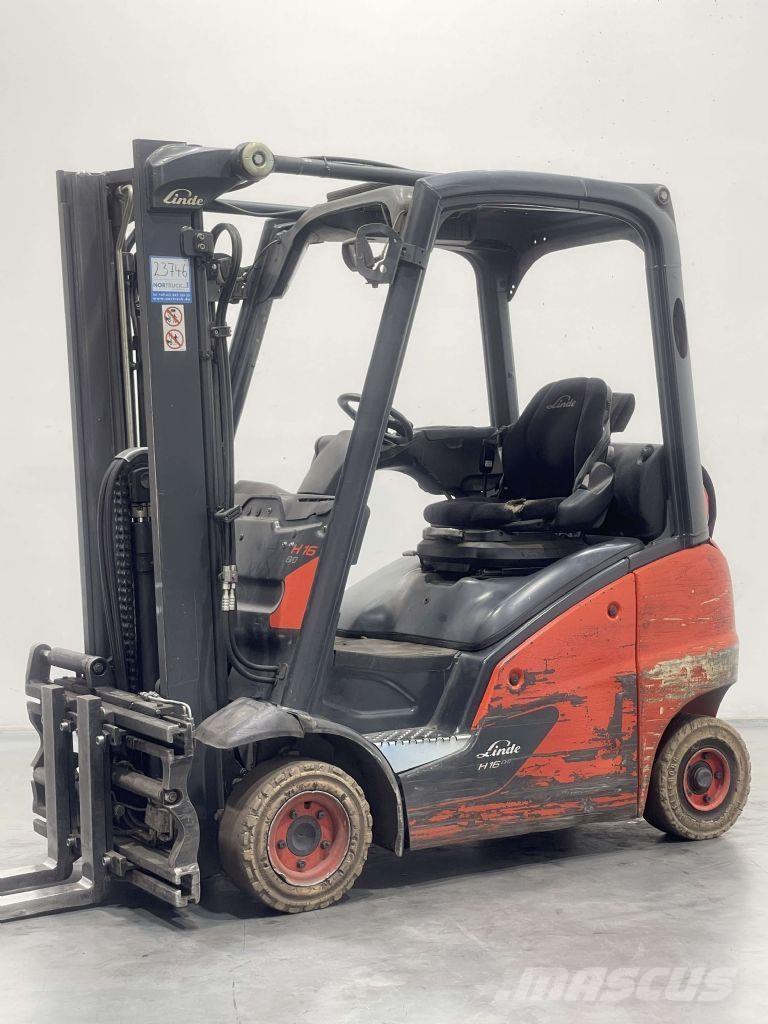 Linde H16T-01-391 Wózki LPG