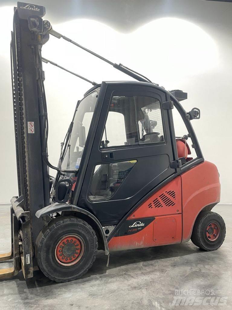 Linde H35T-02-393 Wózki LPG