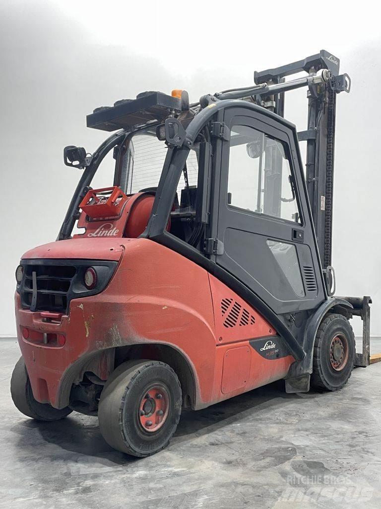 Linde H35T-02-393 Wózki LPG
