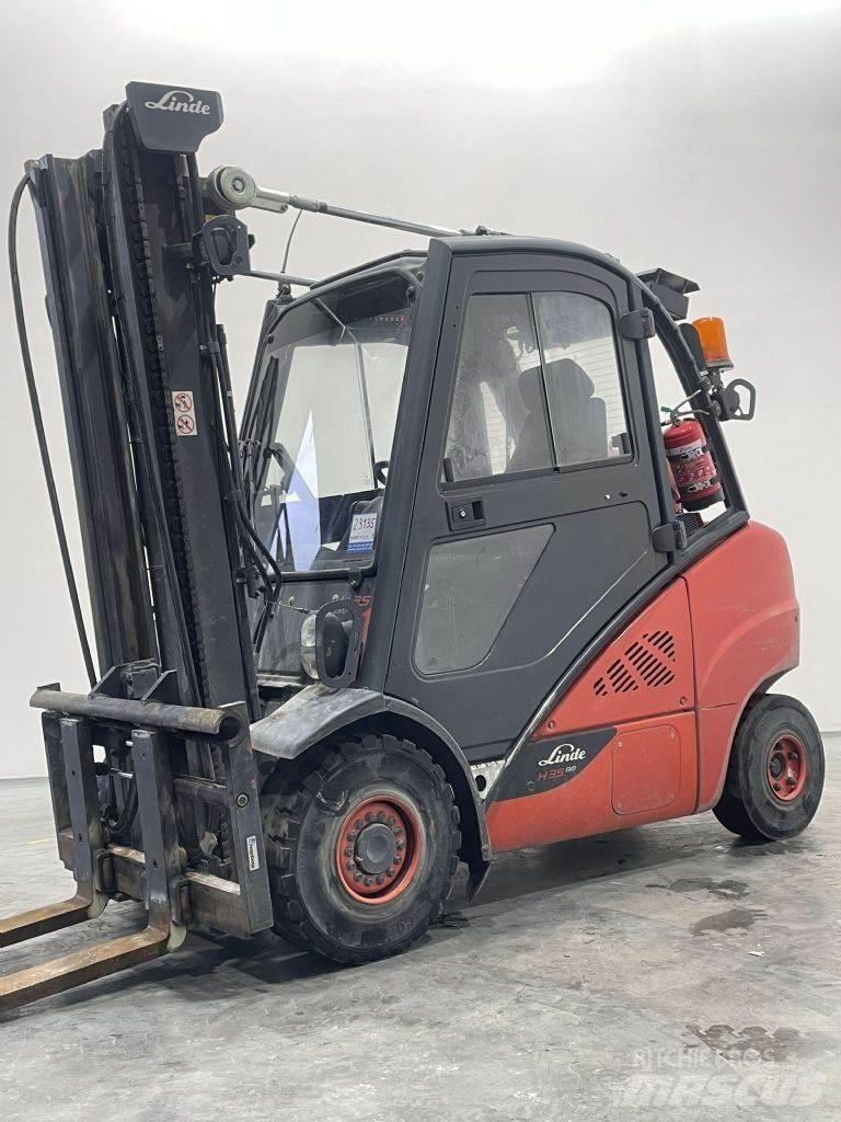 Linde H35T-02-393 Wózki LPG