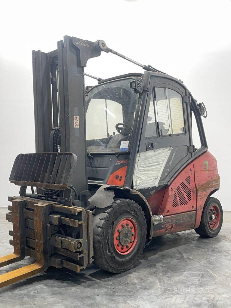 Linde H50D-02-394 Wózki Diesla