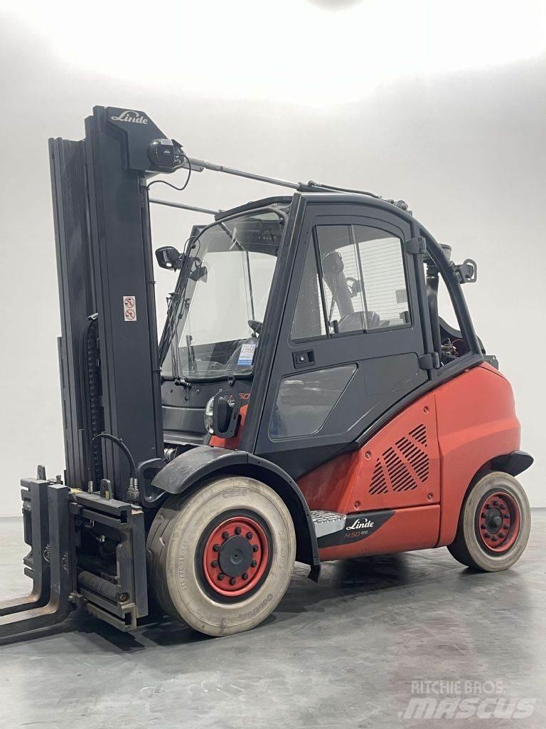 Linde H50T-02-394 Wózki LPG