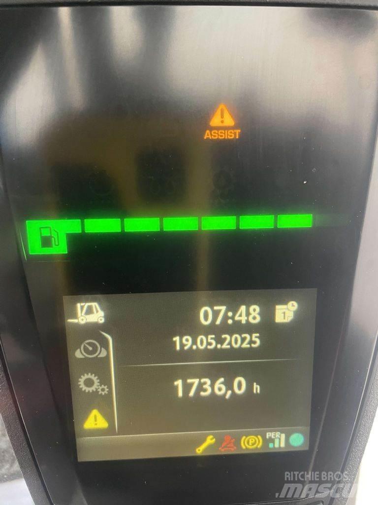 Linde H50T-02-394 Wózki LPG