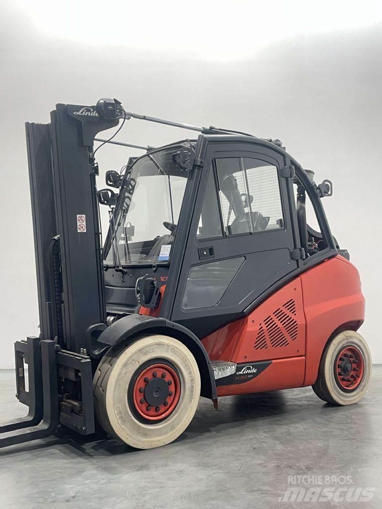 Linde H50T-02-394 Wózki LPG