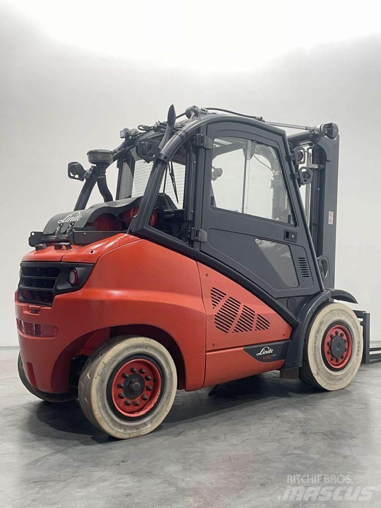 Linde H50T-02-394 Wózki LPG
