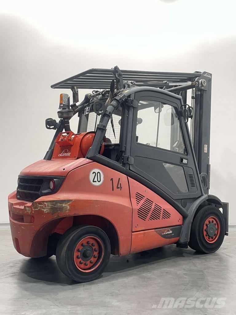 Linde H50T-02/600-394 Wózki LPG