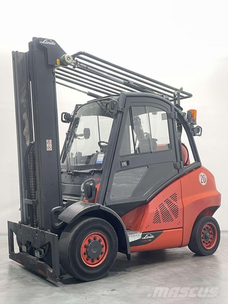 Linde H50T-02/600-394 Wózki LPG