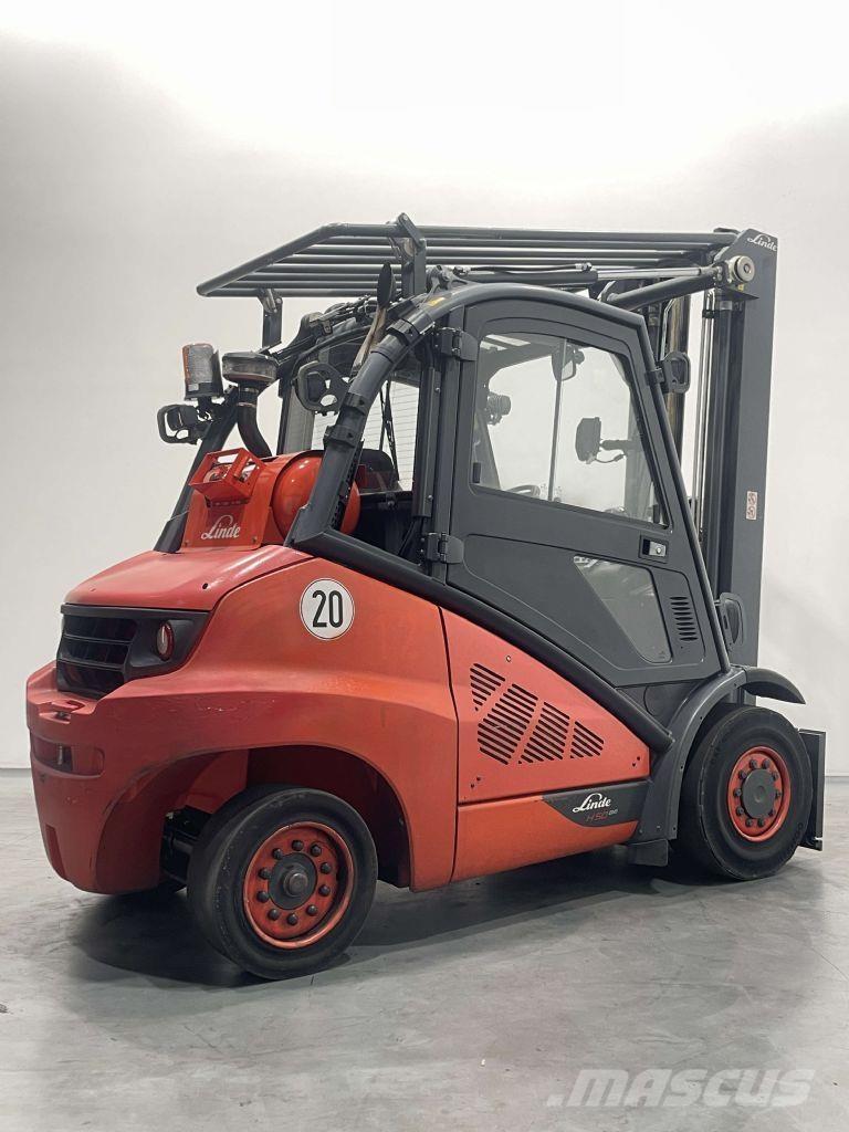 Linde H50T-02/600-394 Wózki LPG