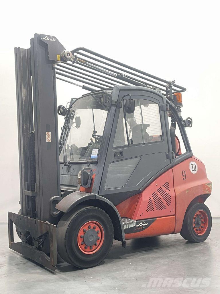 Linde H50T-02/600-394 Wózki LPG