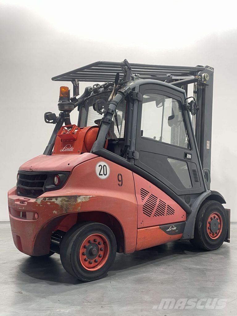 Linde H50T-02/600-394 Wózki LPG