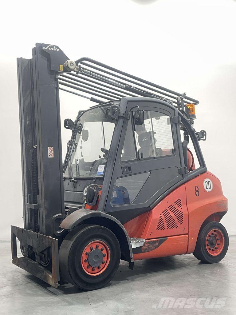 Linde H50T-02/600-394 Wózki LPG