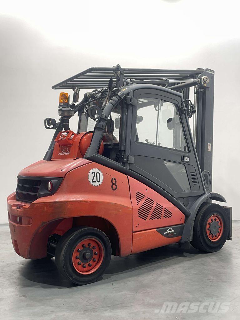 Linde H50T-02/600-394 Wózki LPG