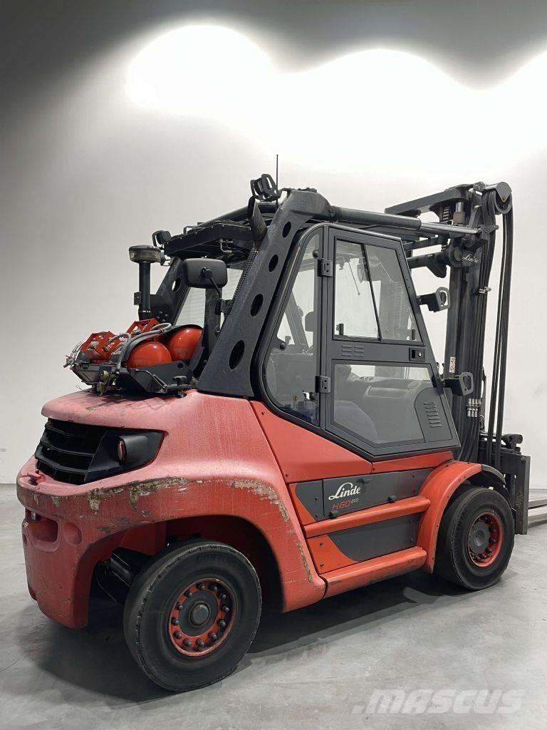 Linde H60T-03-396 Wózki LPG