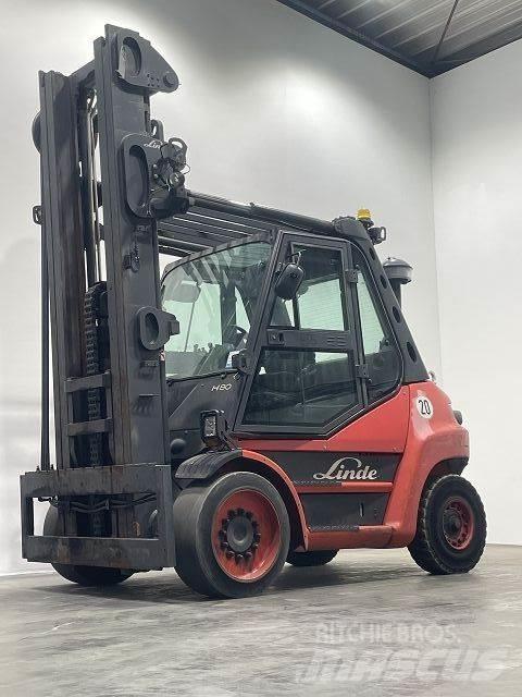 Linde H80D-02-396 Wózki Diesla