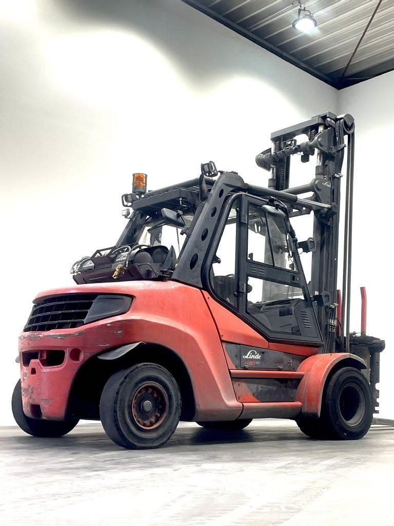 Linde H80T-03/900 Wózki LPG