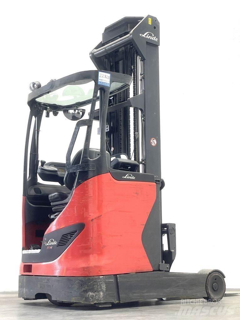 Linde R14-01 Wózki widłowe wysokiego składowania