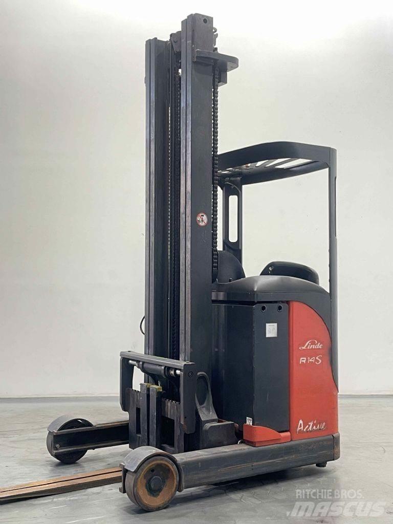 Linde R14-115 Wózki widłowe wysokiego składowania