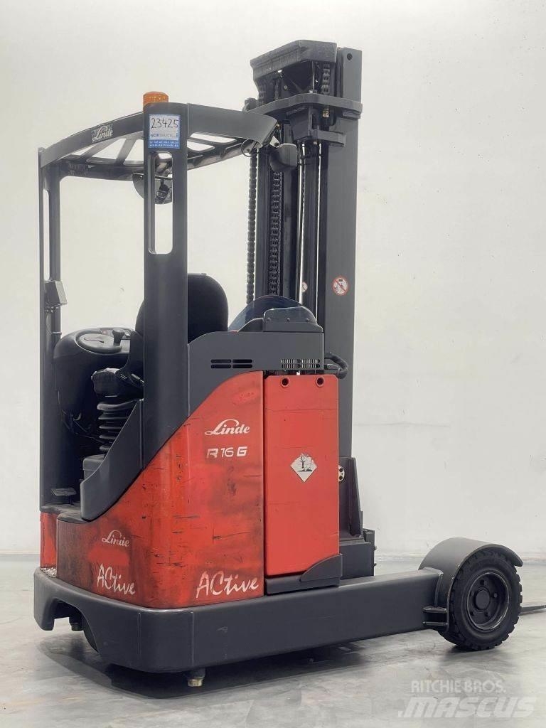 Linde R16G-12-115 Wózki widłowe wysokiego składowania