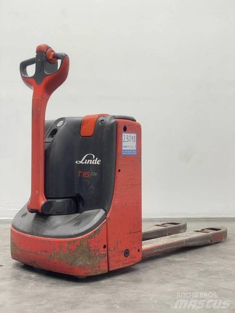 Linde T16-1152 Li-Ion Wózki widłowe unoszące