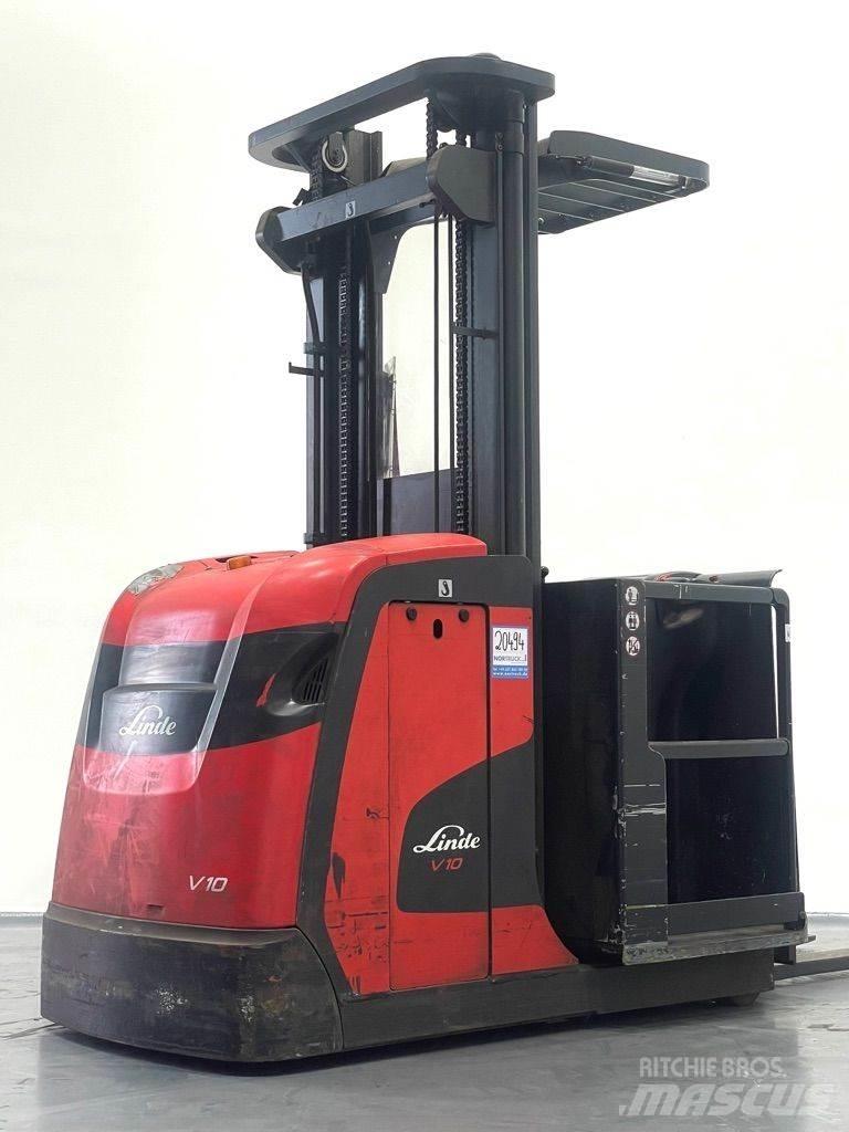 Linde V10-5212 Wózki wózki kompletacyjne średnio wysoko unoszące
