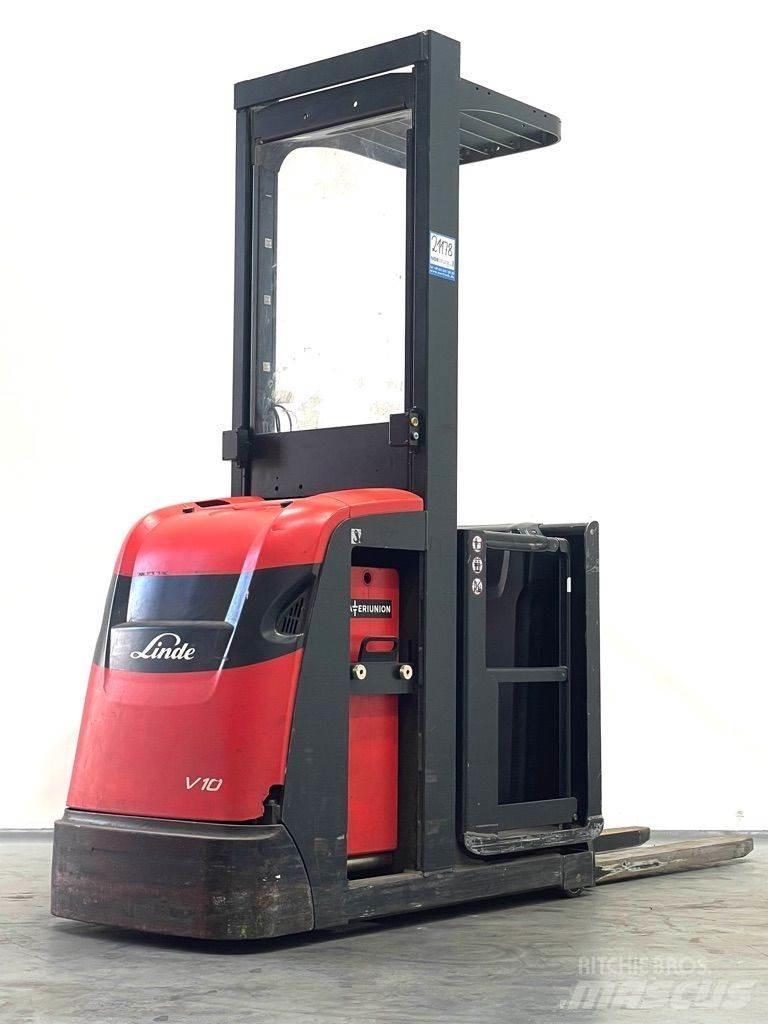 Linde V10-5212 Wózki wózki kompletacyjne średnio wysoko unoszące