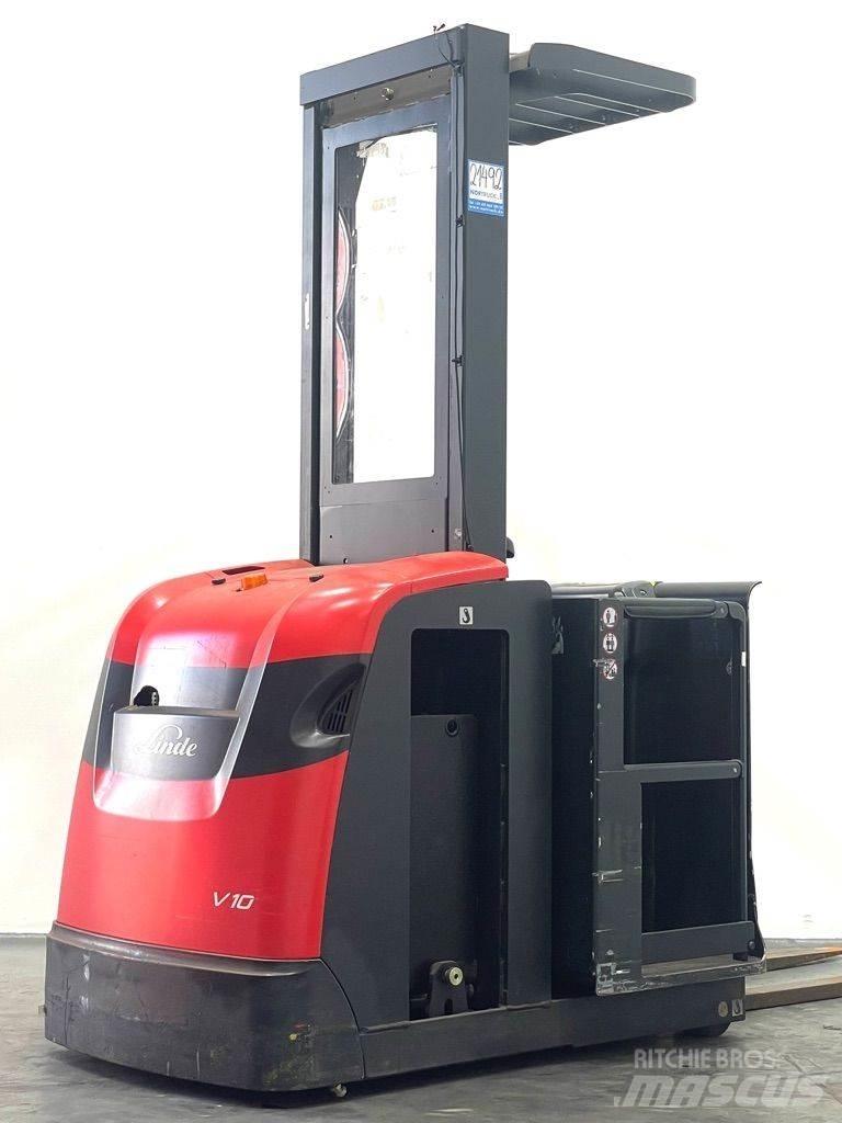Linde V10-5212 Wózki wózki kompletacyjne średnio wysoko unoszące