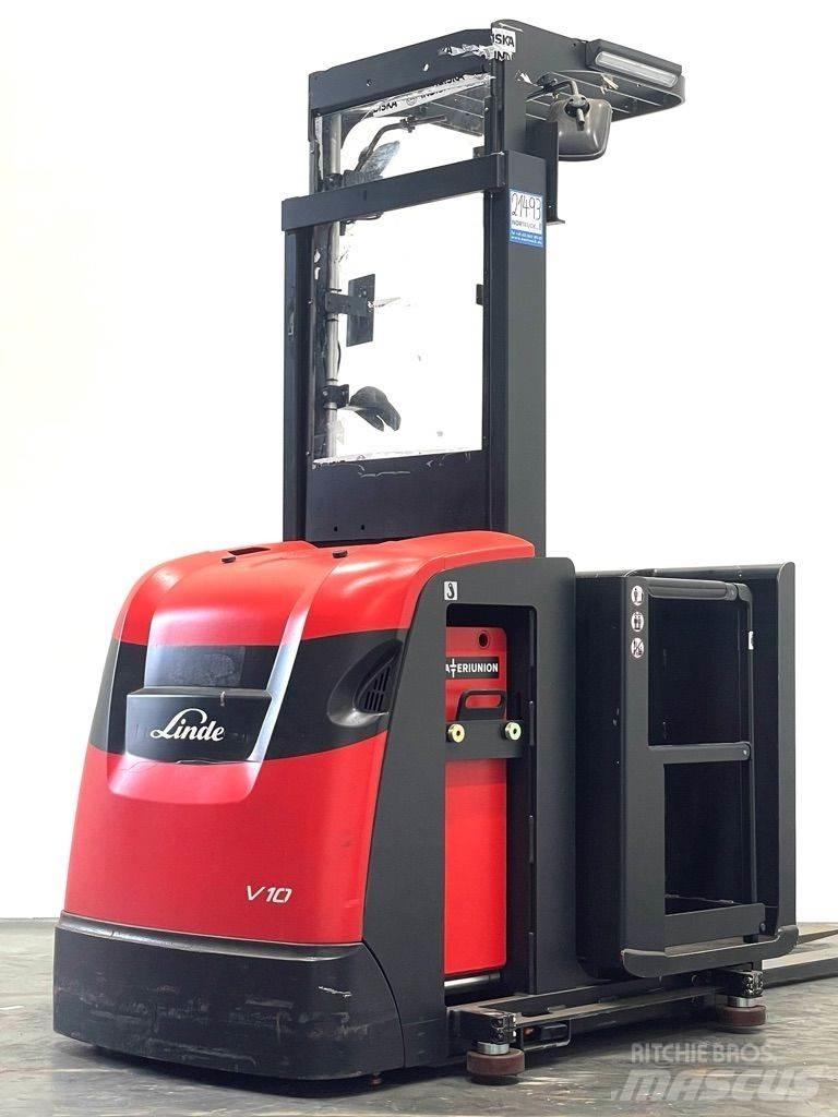 Linde V10-5212 Wózki wózki kompletacyjne średnio wysoko unoszące