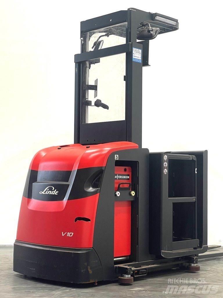 Linde V10-5212 Wózki wózki kompletacyjne średnio wysoko unoszące