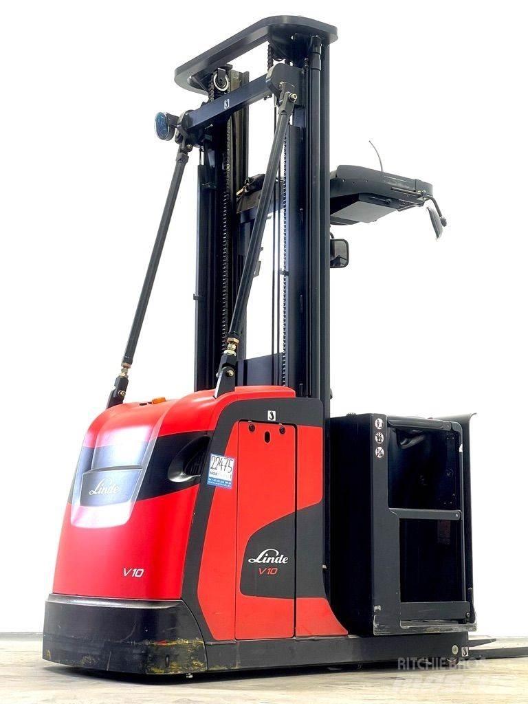 Linde V10-5212 Wózki wózki kompletacyjne średnio wysoko unoszące