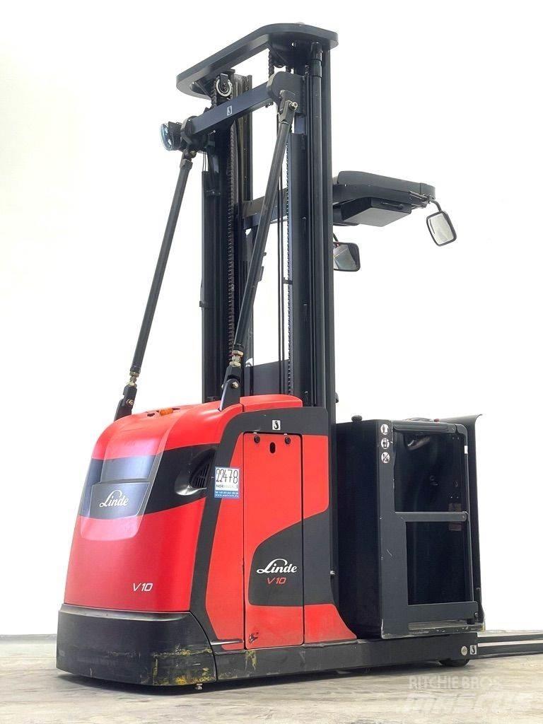 Linde V10-5212 Wózki wózki kompletacyjne średnio wysoko unoszące