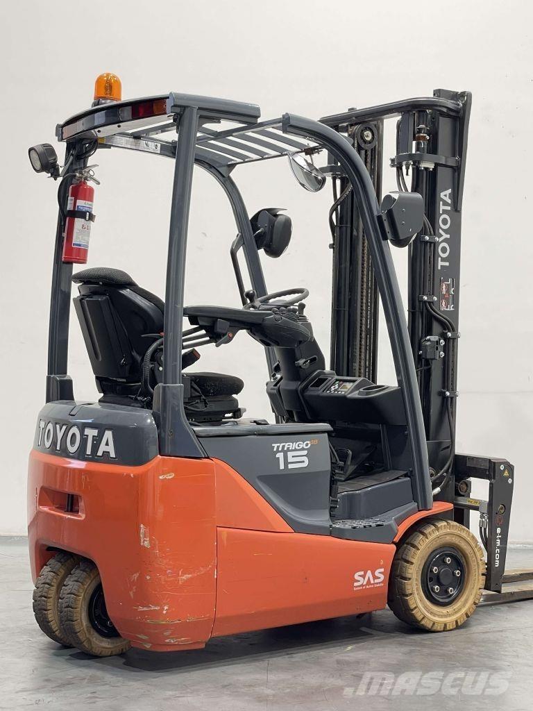 Toyota 8FBE15T Wózki elektryczne