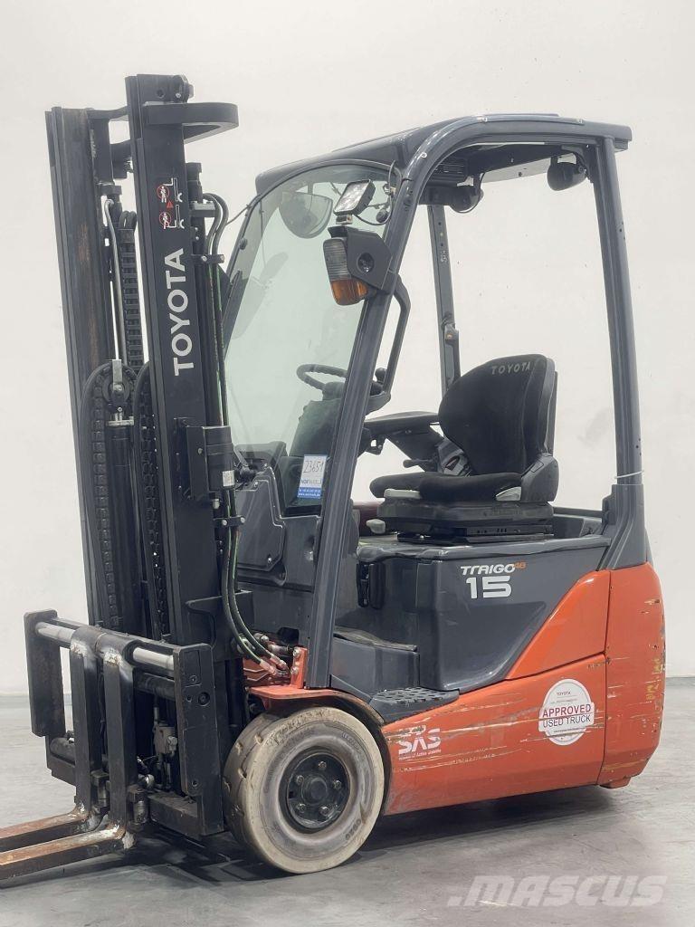 Toyota 8FBET15 Wózki elektryczne
