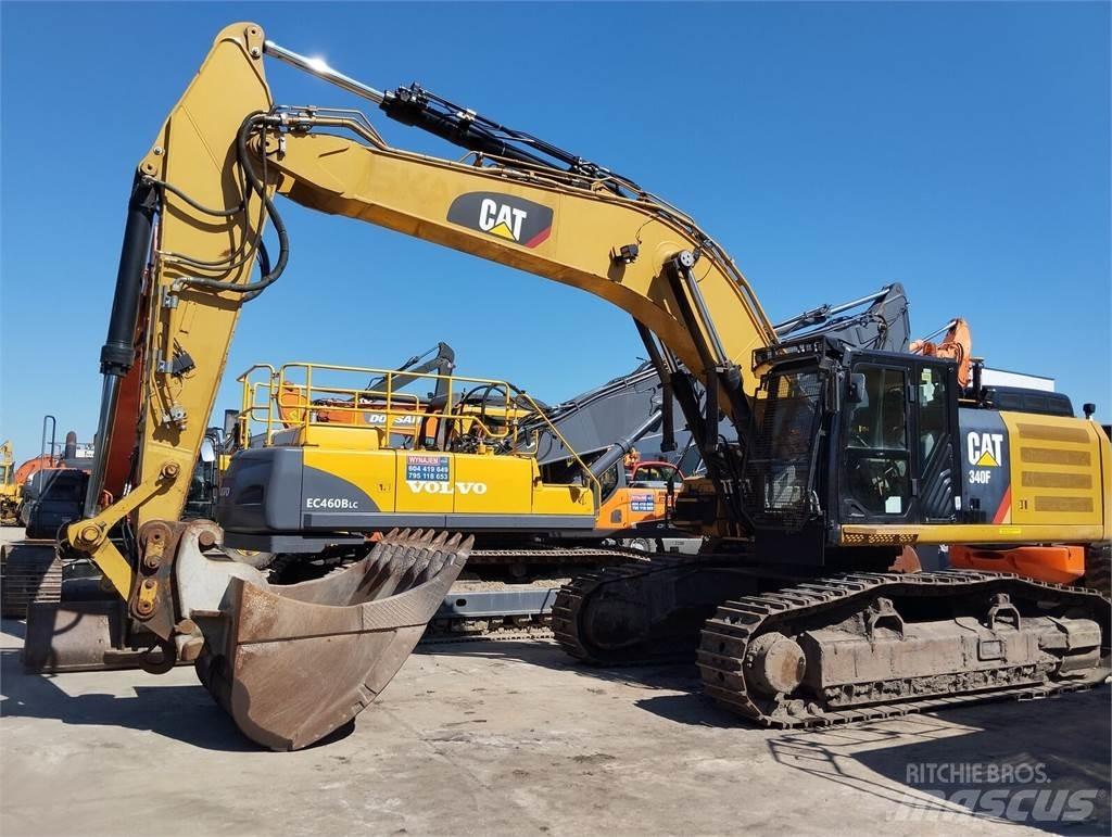 CAT 340F Koparki gąsienicowe
