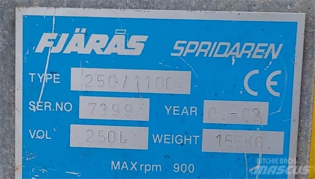  250/1100 3-p fäste Piaskarki i solarki