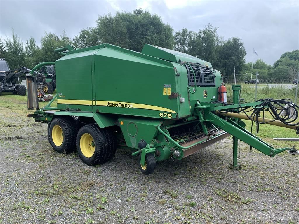 John Deere 678 Prasy zwijające