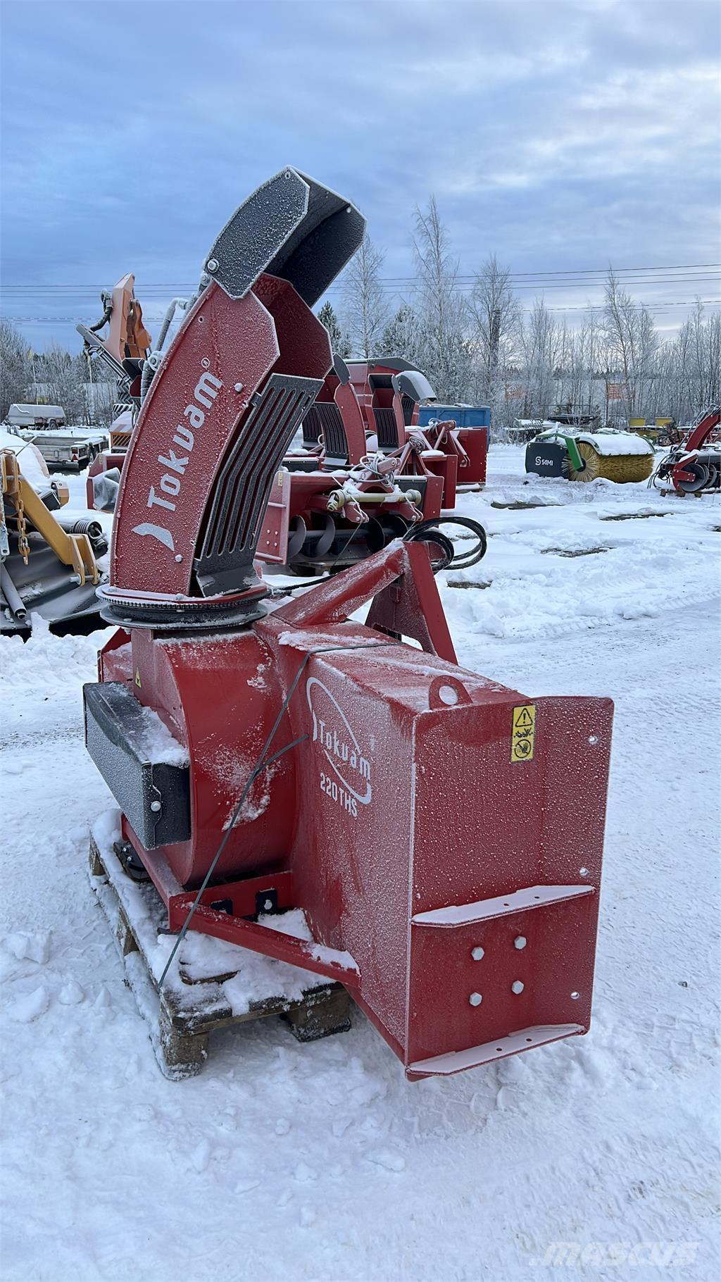 Tokvam 220THS Snöfräs Pługi wirnikowe
