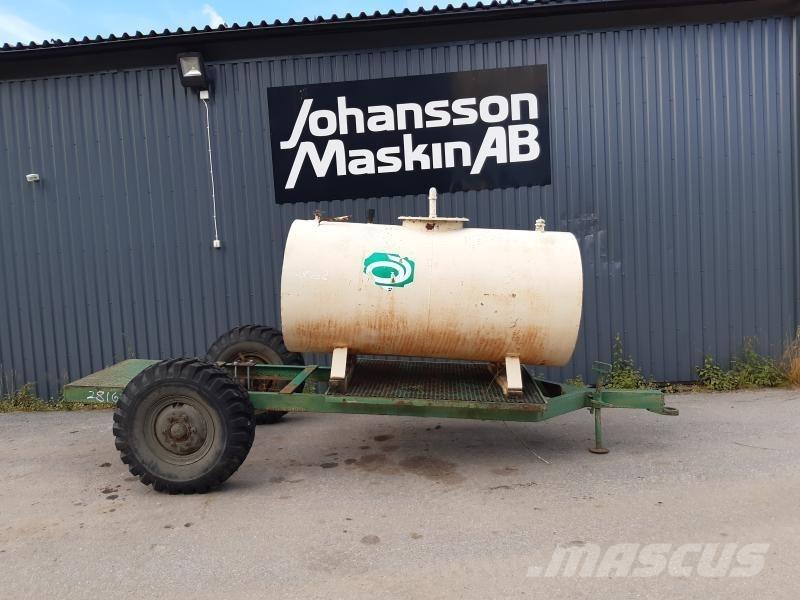  VAGN 1-AXLAD MED TANK Przyczepy ogólnego zastosowania