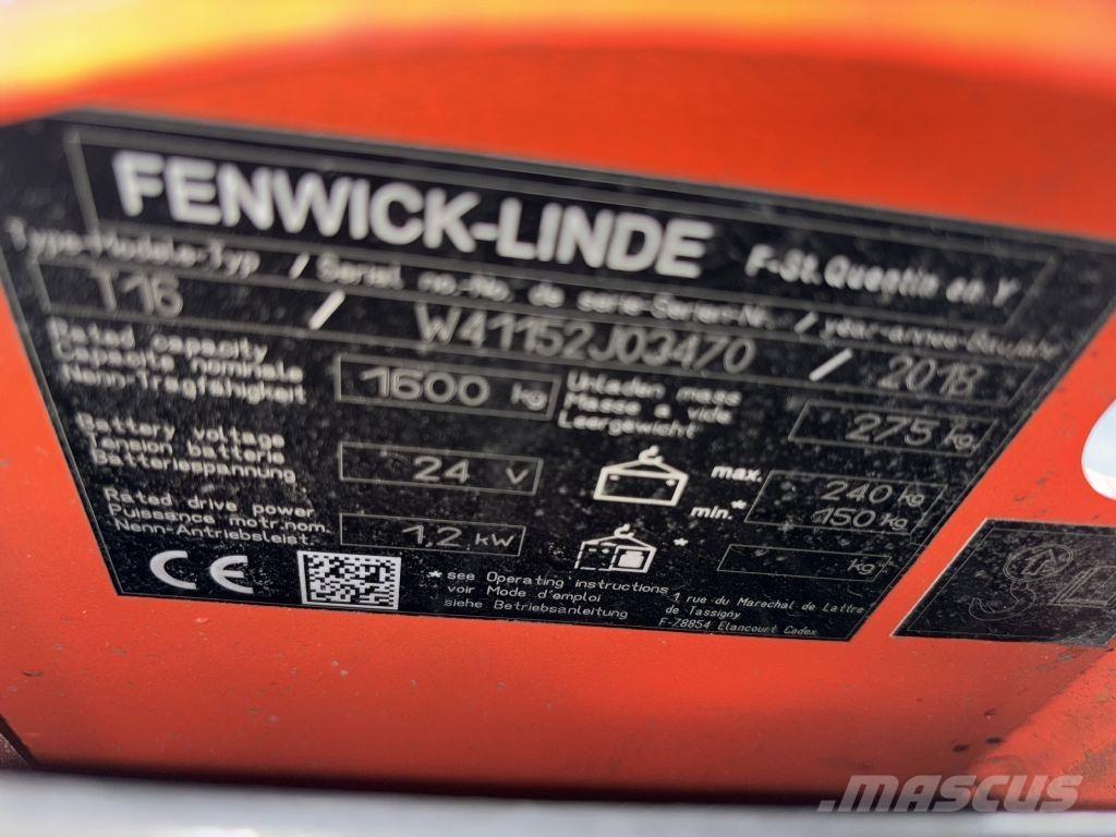 Linde T16 Wózki widłowe unoszące