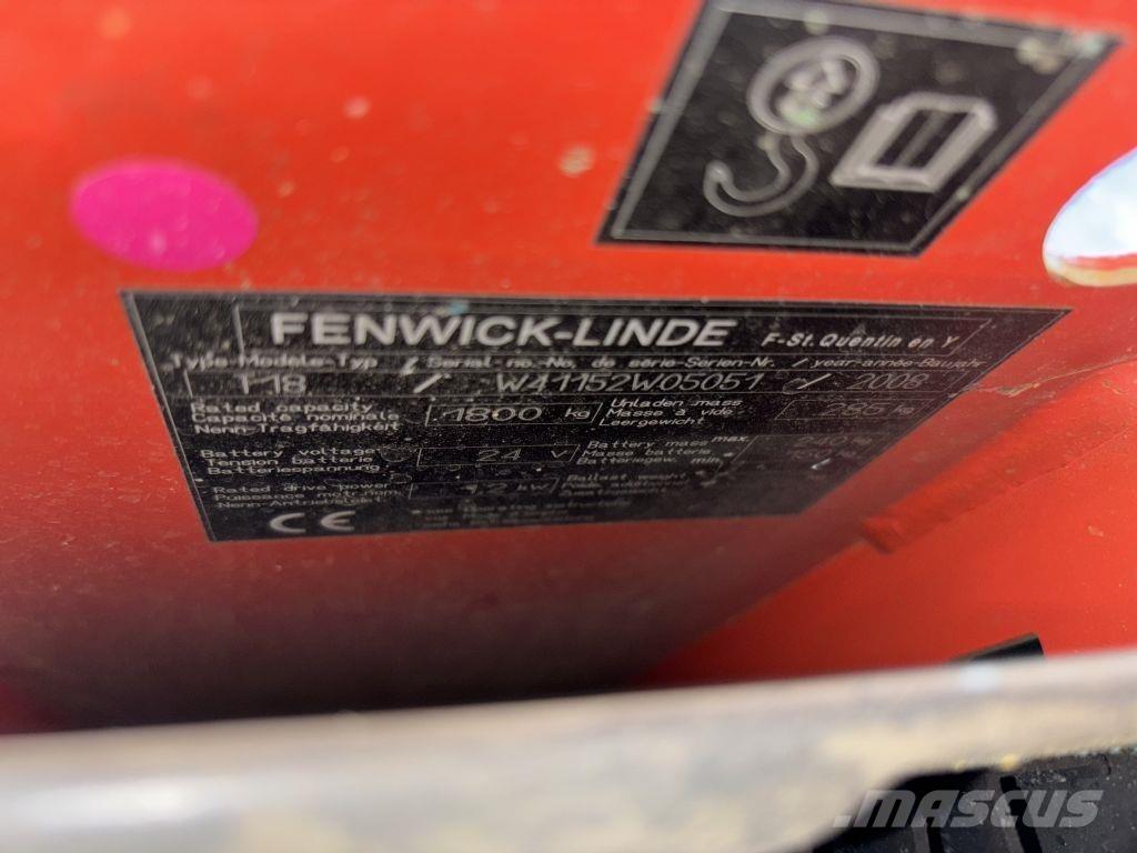 Linde T18 Wózki widłowe unoszące
