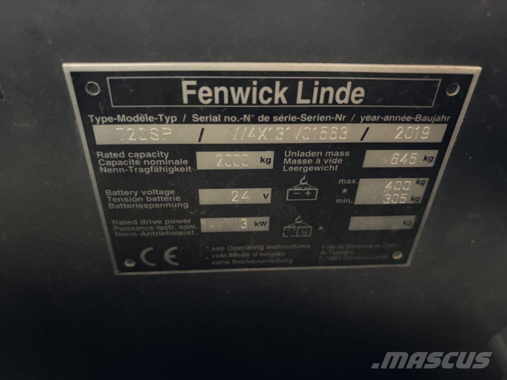 Linde T20 SP Samojezdne maszyny do załadunku