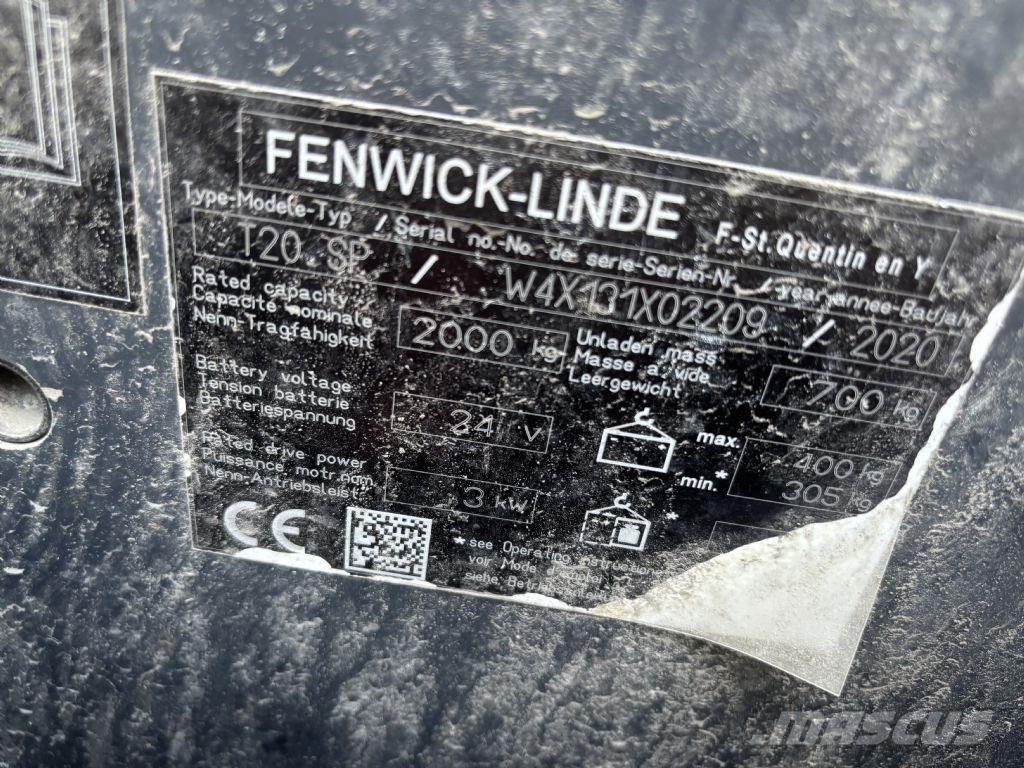 Linde T20 SP Samojezdne maszyny do załadunku