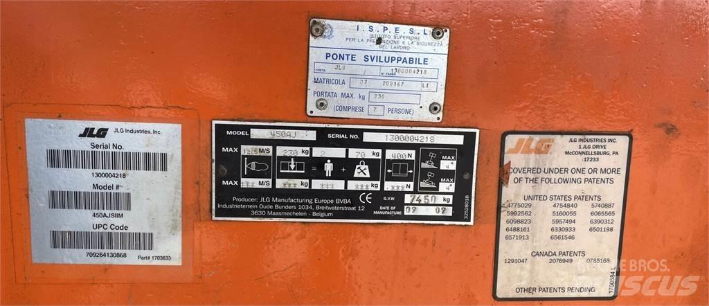 JLG  Podnośniki przegubowe